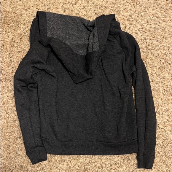 ❤️4/$10 Victoria's Secret Pink Label Gray Hoodie - Picture 5 of 6